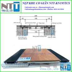 Nẹp khe co giãn NTT-KN195TCS