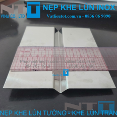 Nẹp khe lún inox  NTT-KN120V