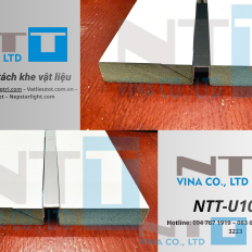 Nẹp nhôm chữ U NTT-U10x10x10