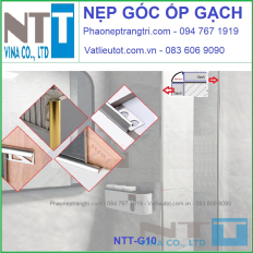 NẸP ỐP GÓC TƯỜNG INOX, ỐP GÓC GẠCH INOX NTT-G10