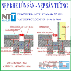 Nẹp khe lún đa năng NTT-KN50CS, NTT-KNG150CS: Giải pháp co giãn – kết nối – thẩm mỹ cho mọi mặt sàn và tường.