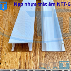 Nẹp Nhựa NTT-GL15 Trát Âm Tường – Giải Pháp Tạo Chỉ Âm Sắc Nét, Hiện Đại