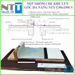 Nẹp nhôm che khe lún NTT-L50x150CS