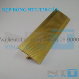 Nẹp đồng NTT-T30 gân 