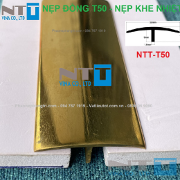 Nẹp đồng trang trí - Nẹp đồng NTT-T50 