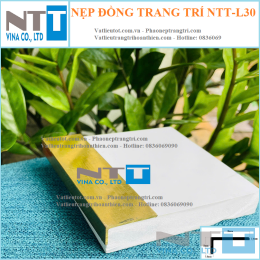 Nẹp đồng trang trí - Nẹp đồng L30x10