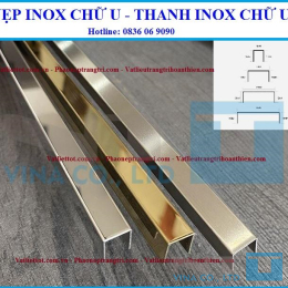 Nẹp inox NTT-U10