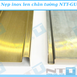 Nẹp len chân tường inox NTT-GU80