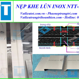 Nẹp khe lún inox NTT-KN200V