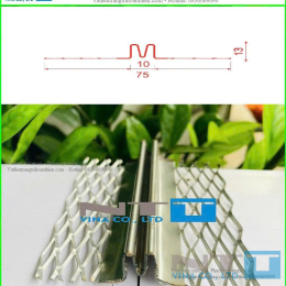 Nẹp khe lún inox NTT-M10.75 – Giải pháp khe nứt trong thi công công trình, dự án.