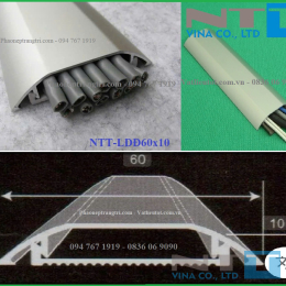 Nẹp luồn dây điện NTT-LDĐ60×10