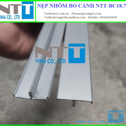 Nẹp nhôm bo cánh - bo cạnh NTT-BC18.7 