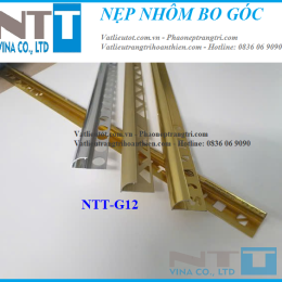 Nẹp nhôm trang trí ốp góc NTT-G12