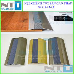 Nẹp nhôm chênh cốt sàn NTT-CT8.18