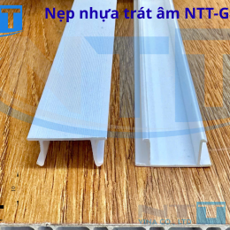 Nẹp Nhựa NTT-GL15 Trát Âm Tường – Giải Pháp Tạo Chỉ Âm Sắc Nét, Hiện Đại