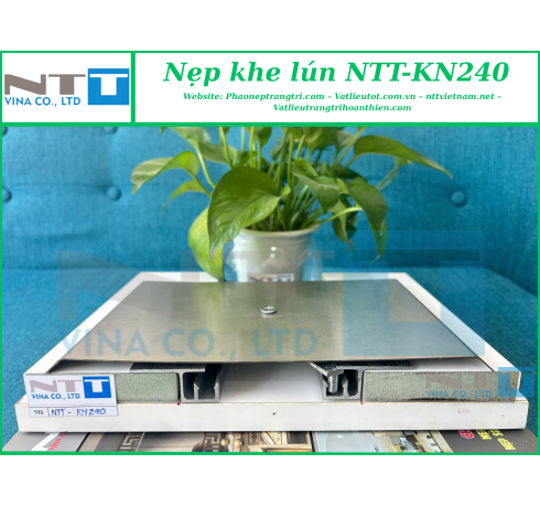 Nẹp khe lún inox NTT-KN240 - Bộ khe lún đa năng