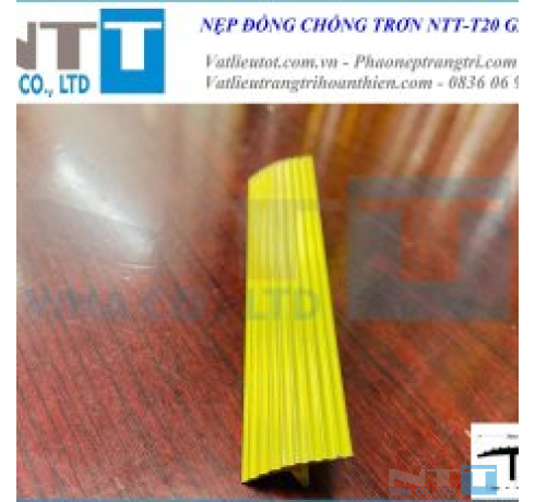 Nẹp đồng NTT-T20 gân 