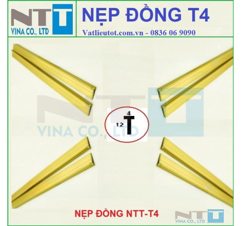 Nẹp đồng NTT-T4 