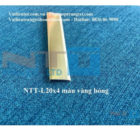 Nẹp nhôm NTT-L20x4 