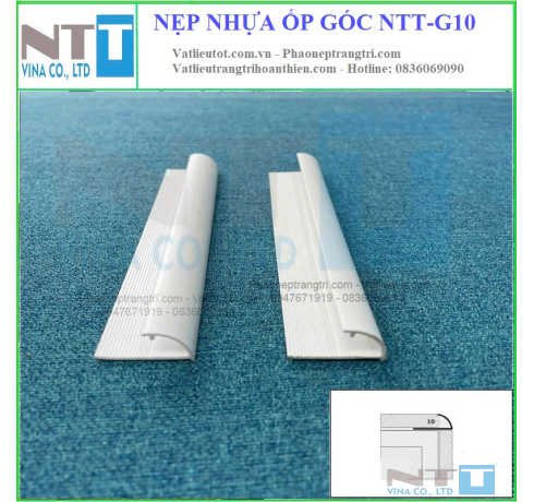 Nẹp nhựa ốp góc NTT-G10 