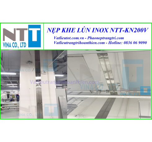 Nẹp khe lún inox NTT-KN200V