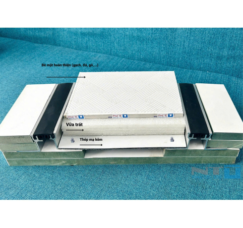 Nẹp khe lún NTT-KN150.2W30, nẹp khe co giãn, khe nhiệt