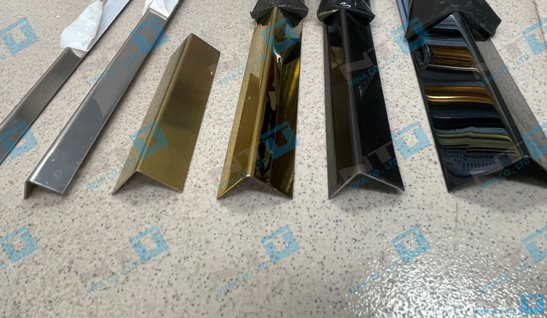 Nẹp inox ốp gạch chữ V – Nẹp starlight