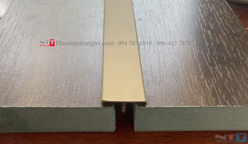 Nẹp nhôm bo viền mép gỗ BC18.7 – Giải pháp hoàn thiện cạnh gỗ bền đẹp, tinh tế