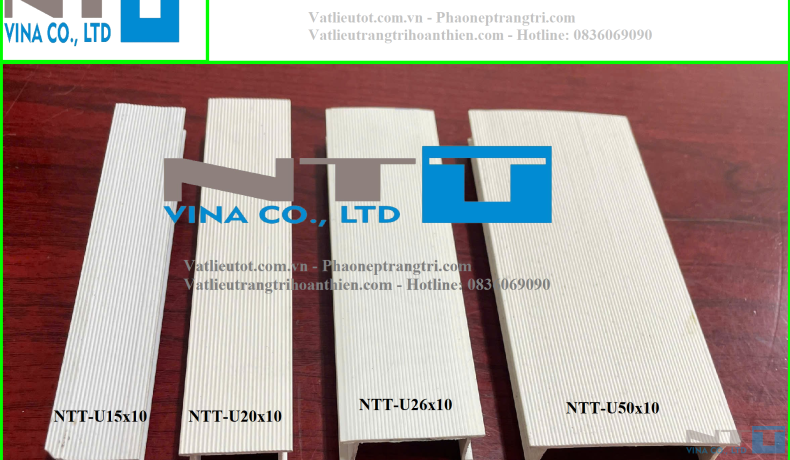 Nẹp Chỉ Âm Tường uPVC NTT – Giải Pháp Tạo Khe Âm Hiện Đại, Sắc Nét