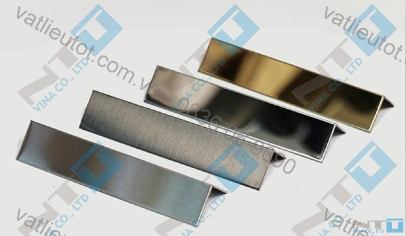 Nẹp inox V20 – Giải pháp xử lý khe và chống nứt vỡ tường hiệu quả