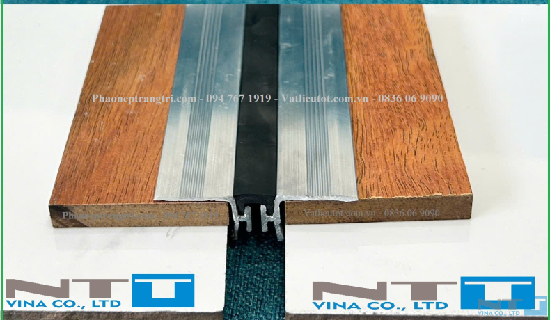 Nẹp co giãn sàn NS14.5 – Giải pháp hoàn thiện sàn gạch và bê tông chuyên nghiệp