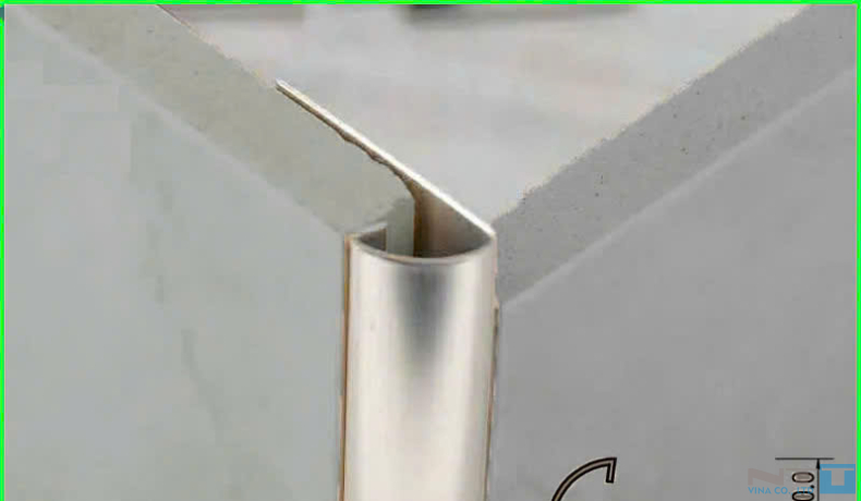 Nẹp inox bo góc NTT-G10 – Nẹp góc inox bảo vệ & trang trí