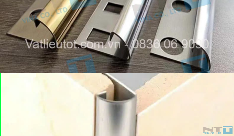 Nẹp inox G10 – giải pháp bảo vệ góc tường, cạnh gạch sang trọng và bền bỉ.