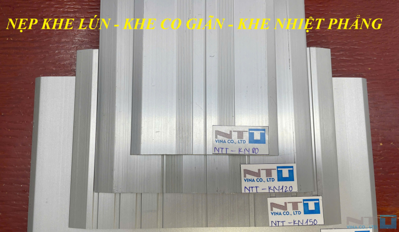 Hướng dẫn cách chọn nẹp khe lún phù hợp với công trình