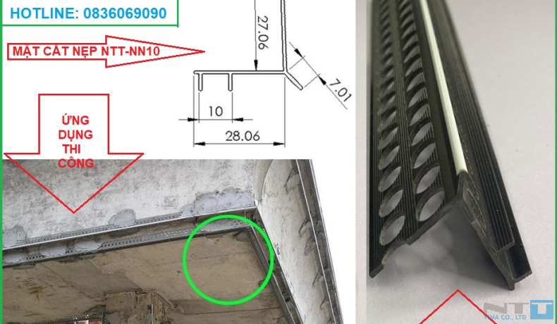 NẸP CHỈ NGẮT NƯỚC - RON CHỈ NGẮT NƯỚC 