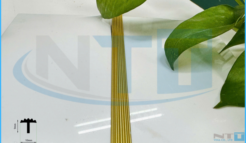 Nẹp nhôm chữ T10 gân chống trơn – Giải pháp hoàn thiện sàn vừa an toàn vừa thẩm mỹ