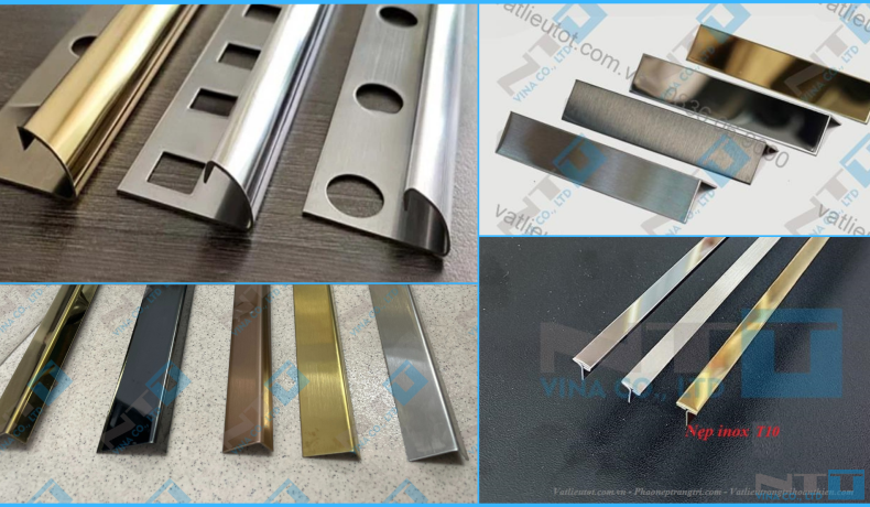 Nẹp inox – Giải pháp hoàn thiện bền đẹp cho mọi công trình hiện đại